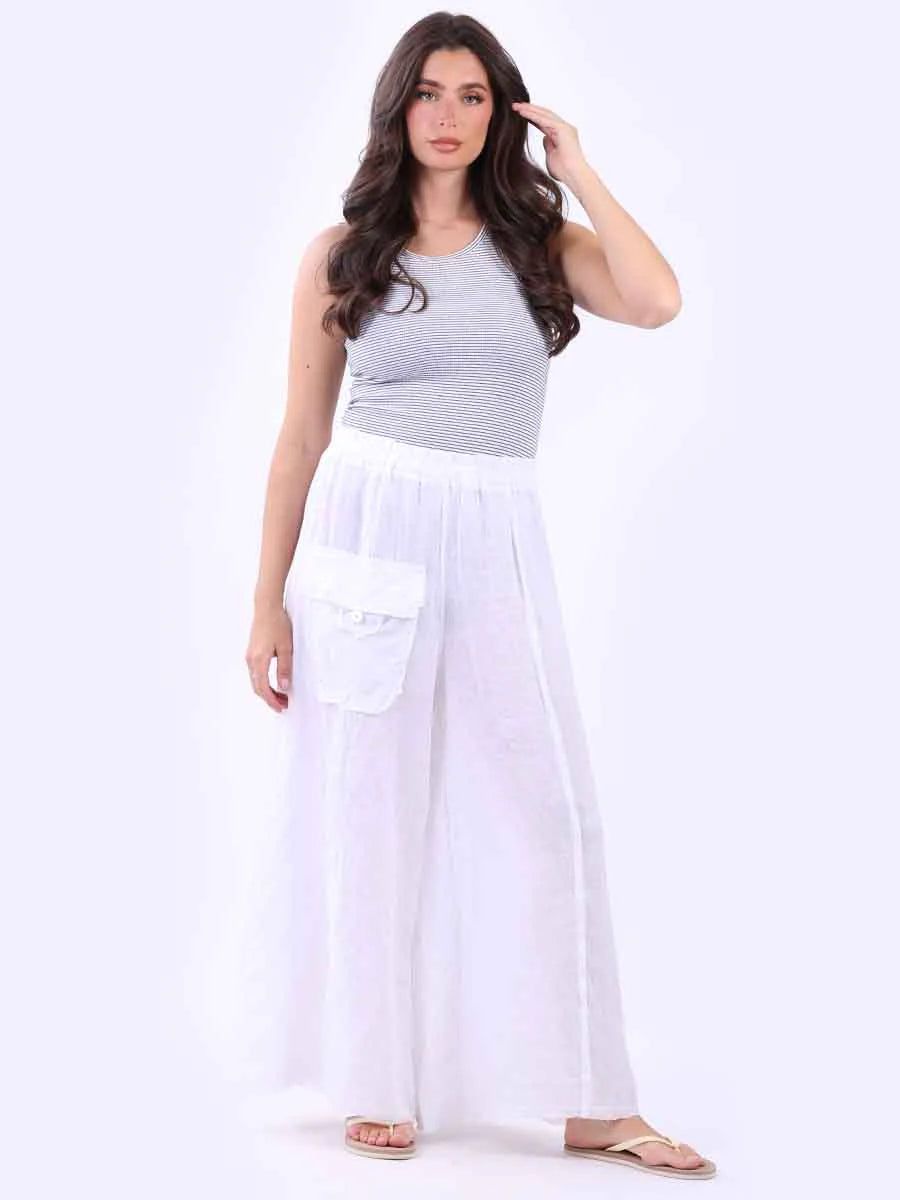 Olivia Pants - White