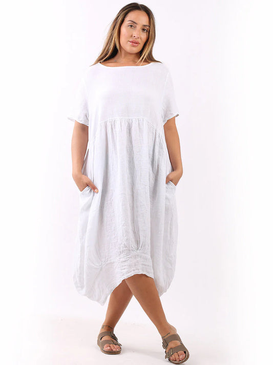 Claire Dress - White