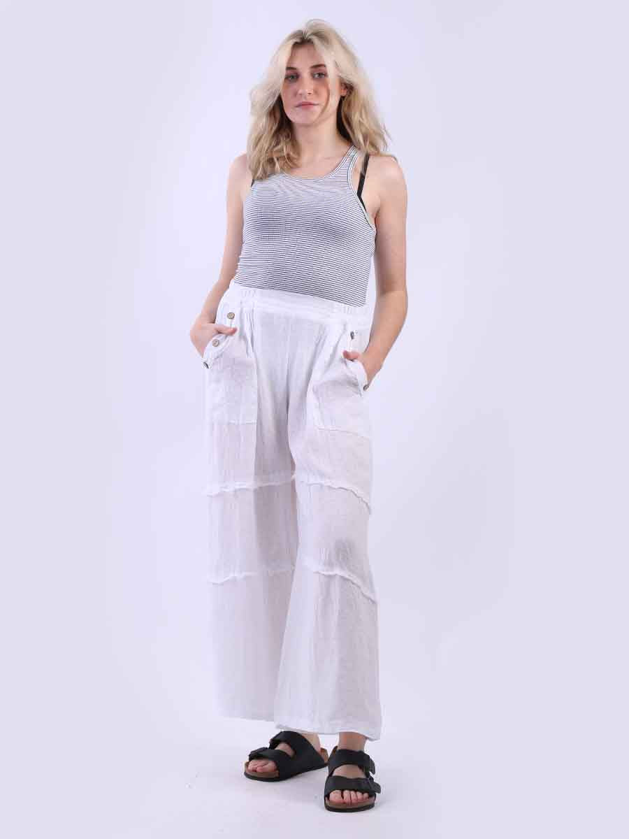 Holiday Pants - White