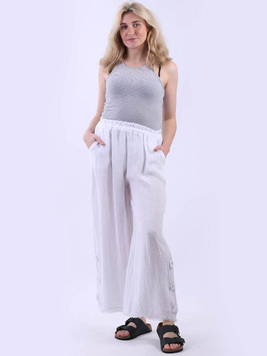 Lena Pants - White