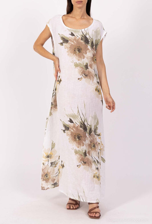 Gardenia Dress - White