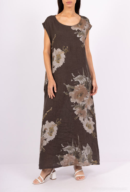 Gardenia Dress - Chocolate