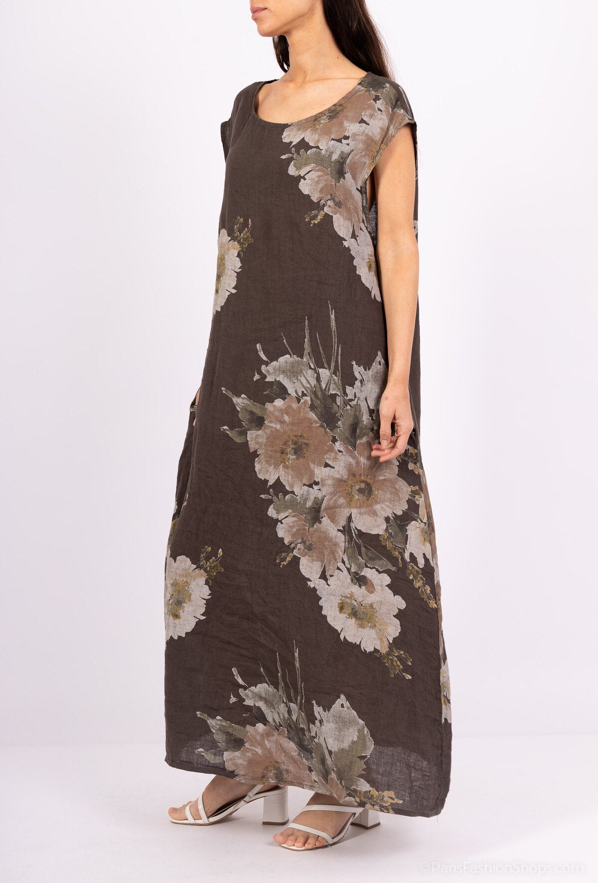 Gardenia Dress - Chocolate