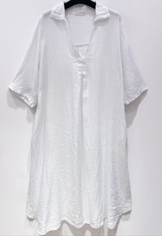 Angie Dress - White