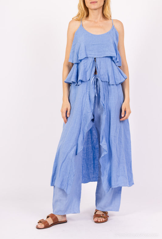 Paula Top - Cornflower Blue
