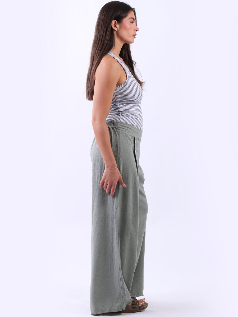 Celine linen pants on sale