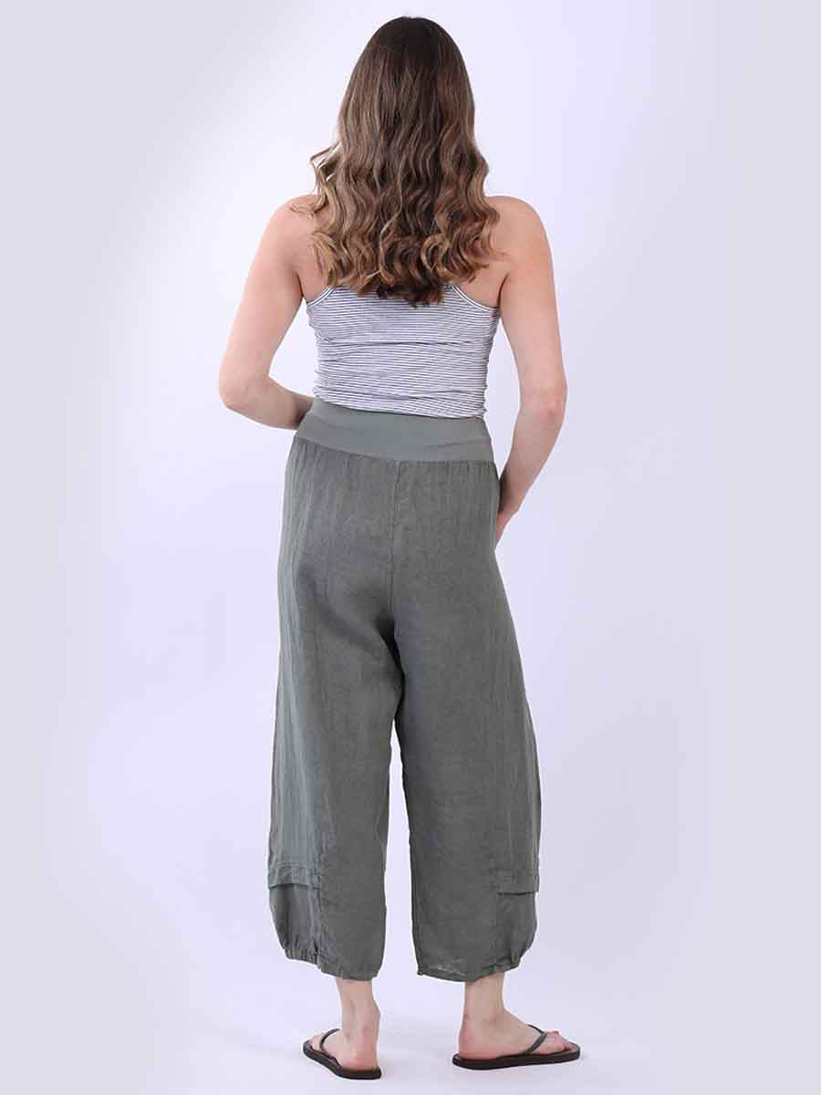 Capri Pants - Khaki