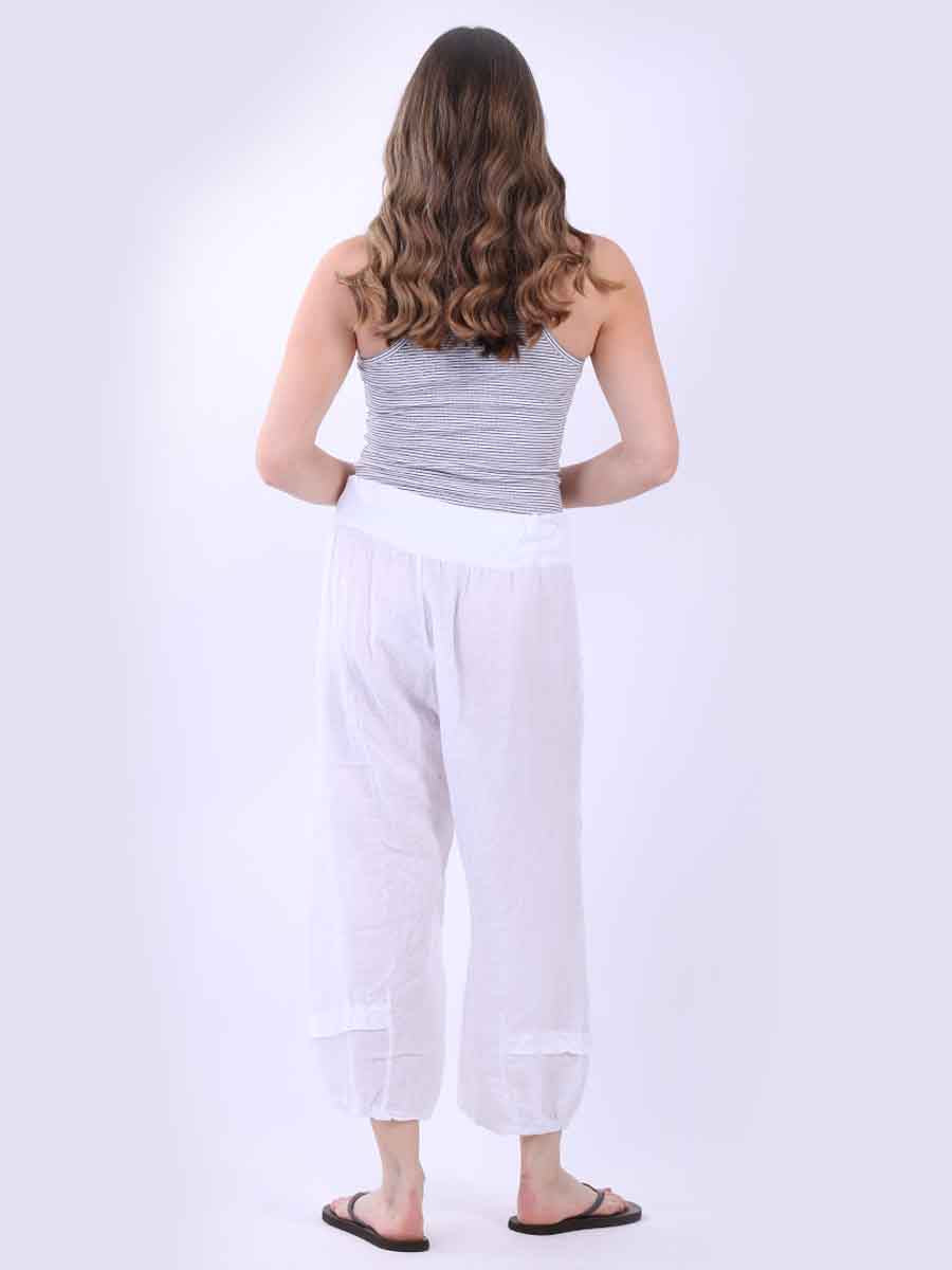 Capri Pants - White